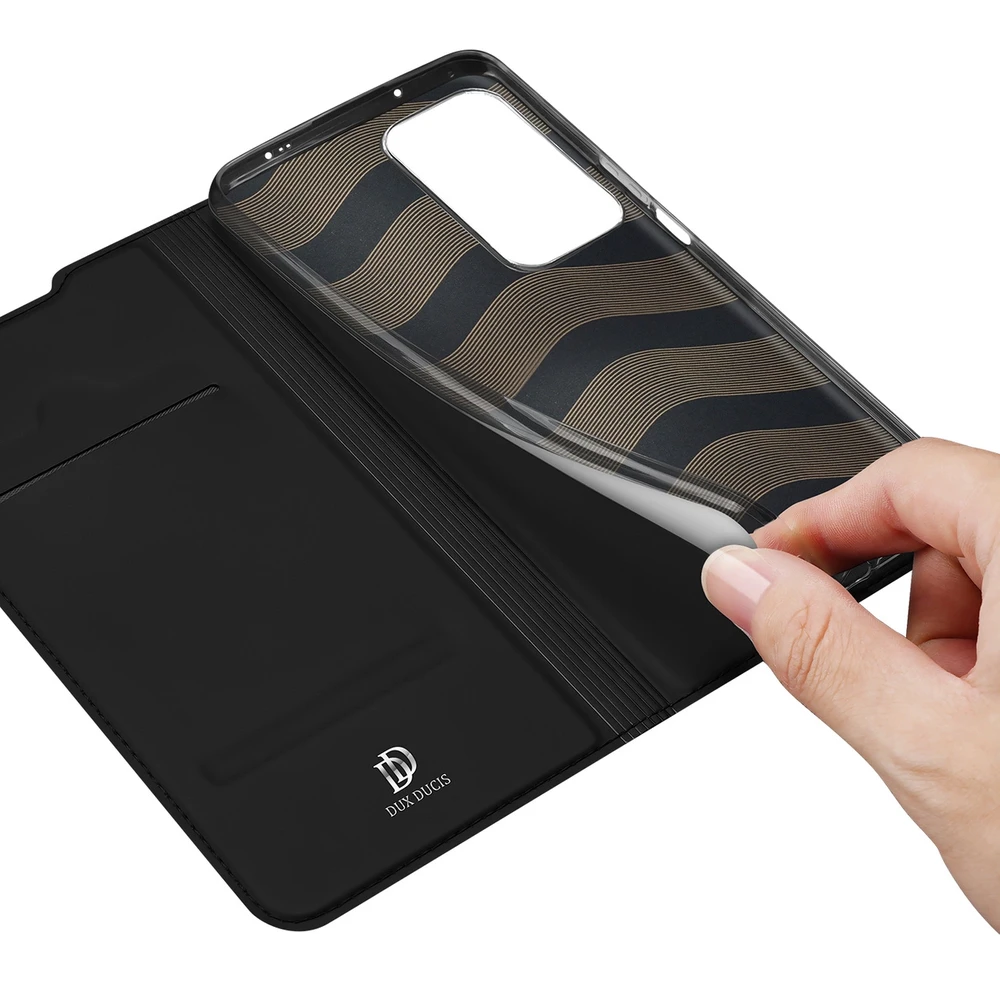 Dux Ducis Skin Pro dėklas skirtas Xiaomi Poco F4 5G, juodas