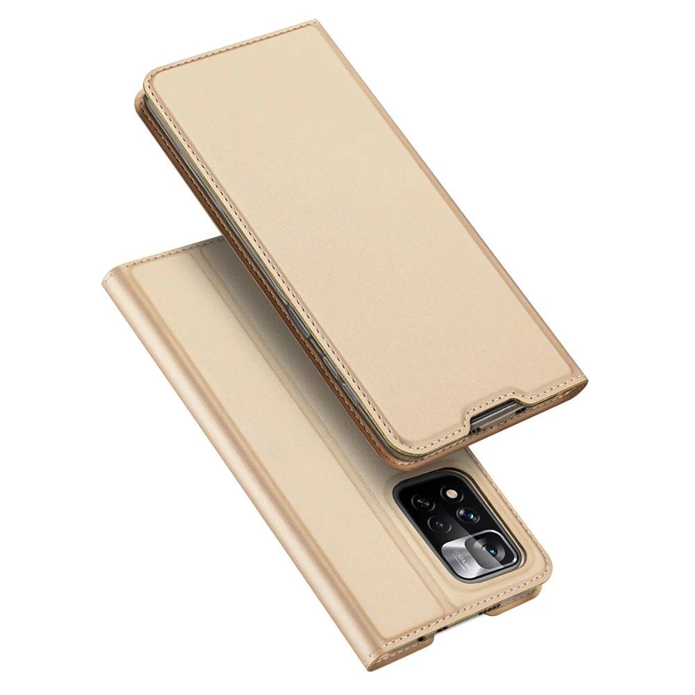 Dux Ducis Skin Pro dėklas skirtas Poco M4 Pro 5G, auksinis