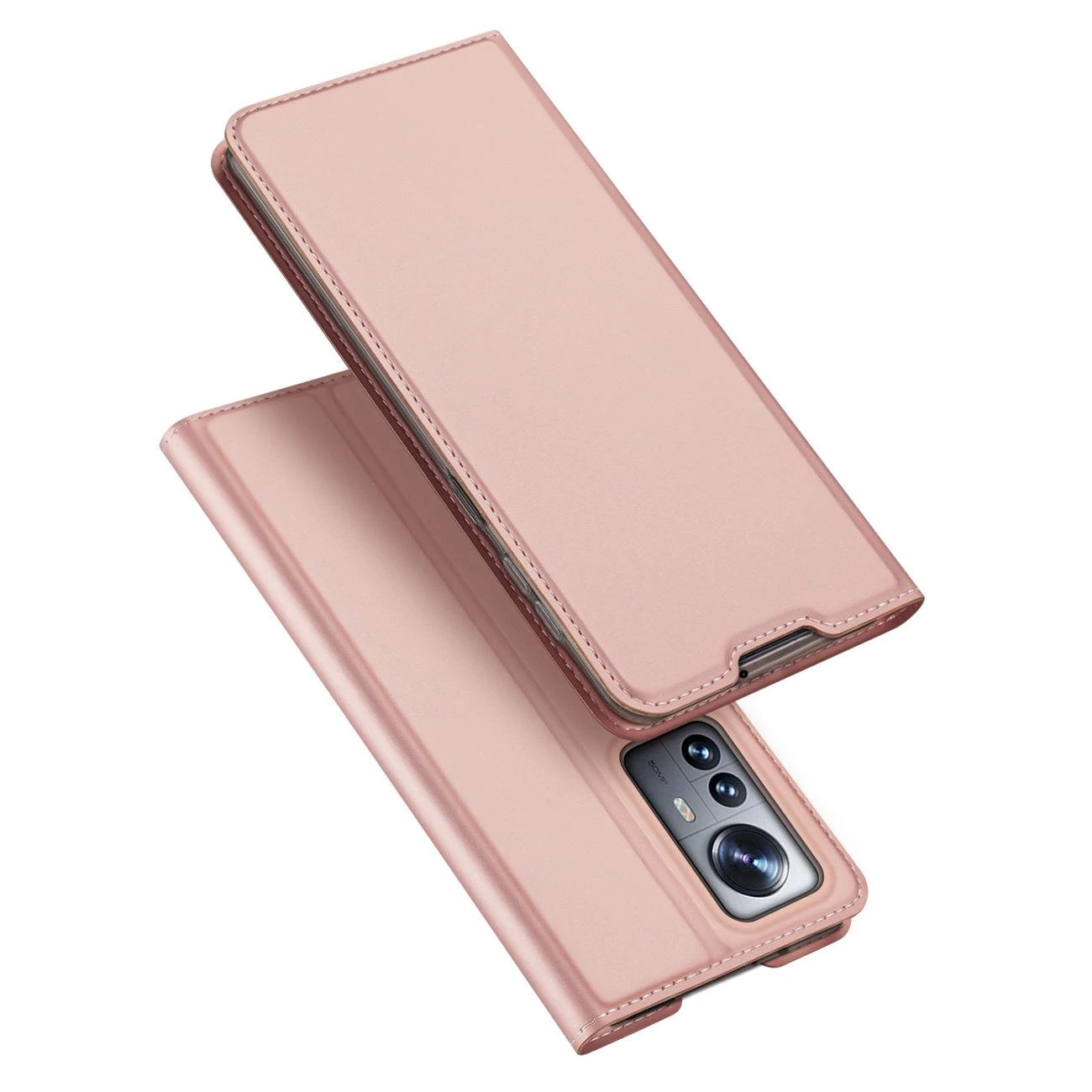 Dux Ducis Skin Pro dėklas skirtas Xiaomi 12 Pro, rožinis