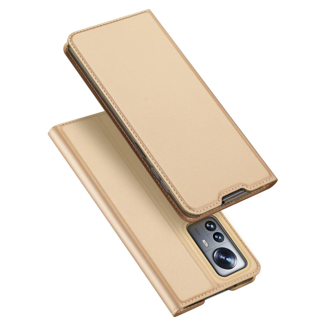 Dux Ducis Skin Pro dėklas skirtas Xiaomi 12 Pro, auksinis