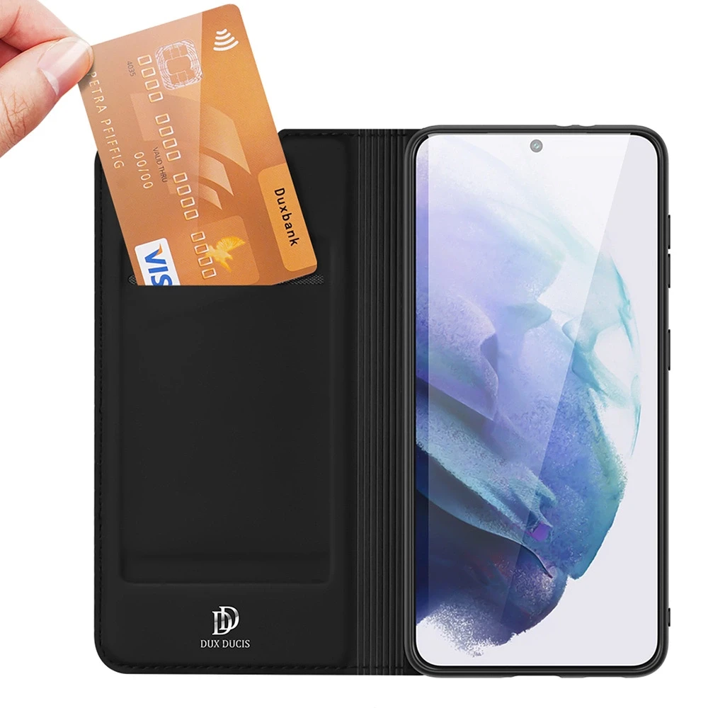 Dux Ducis Skin Pro dėklas skirtas Samsung S22 Plus, juodas