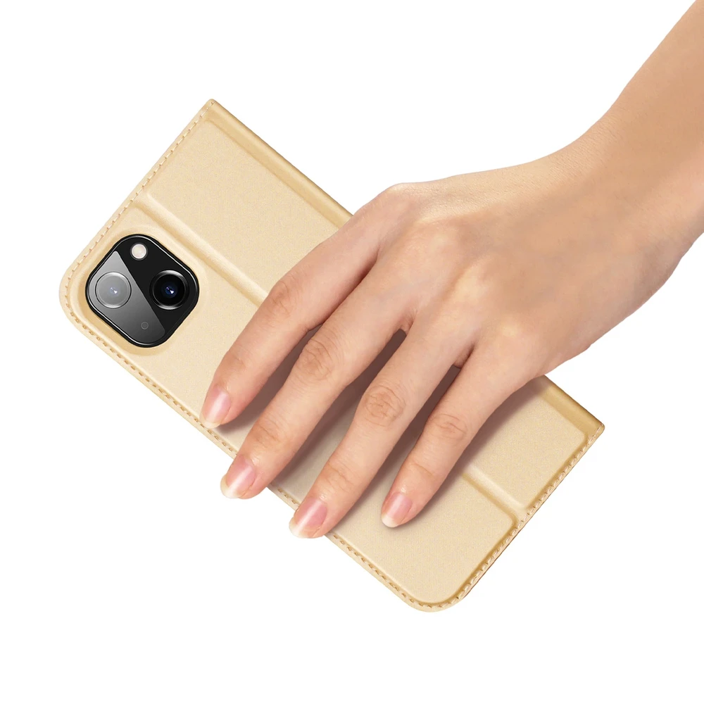 Dux Ducis Skin Pro dėklas skirtas Apple iPhone 14 Plus, auksinis
