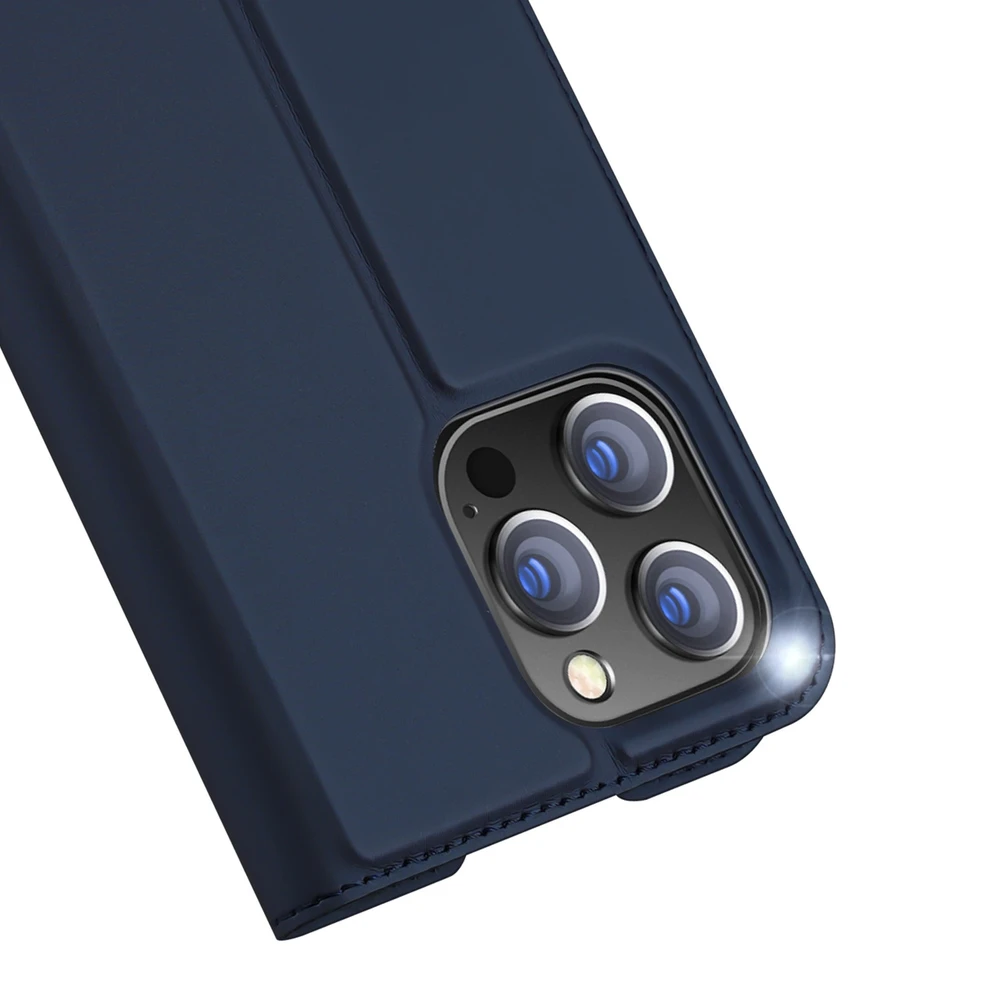 Dux Ducis Skin Pro dėklas skirtas Apple iPhone 14 Pro Max, tamsiai mėlynas