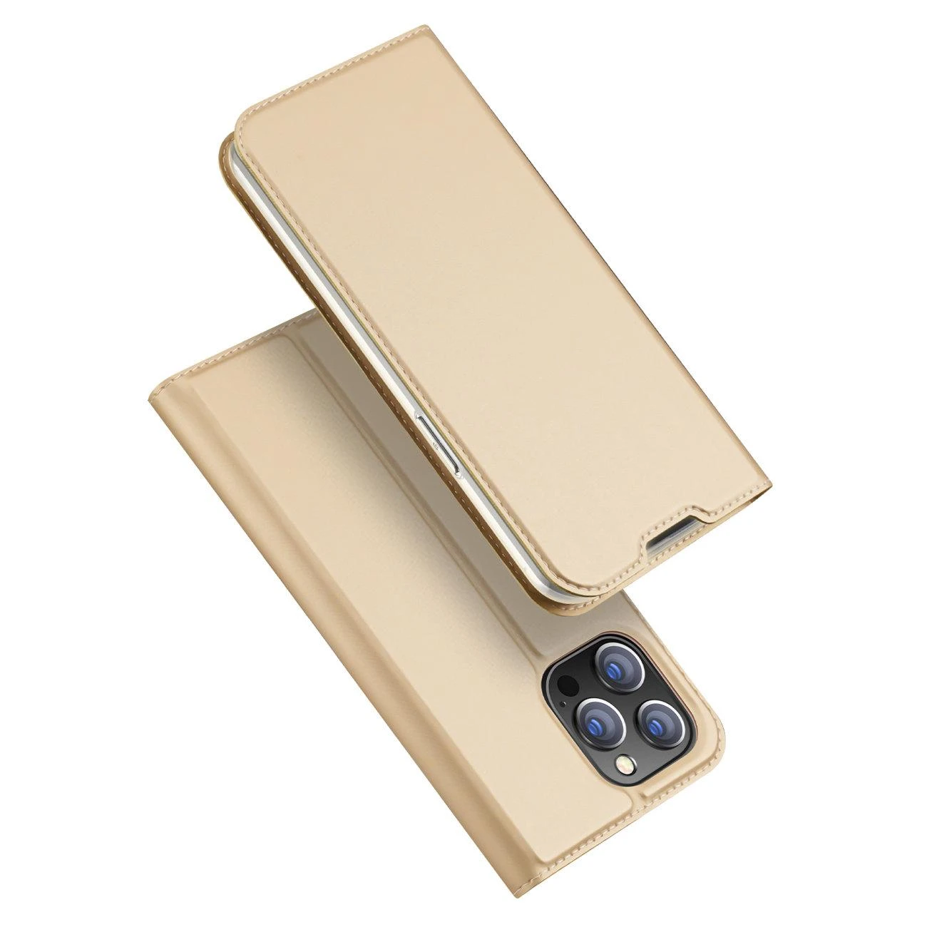 Dux Ducis Skin Pro dėklas skirtas Apple iPhone 14 Pro Max, auksinis