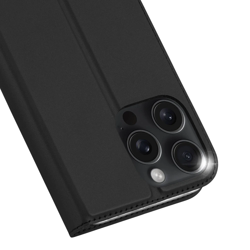 Dux Ducis Skin Pro Apple iPhone 16 Pro Max dėklas telefonui juodos spalvos