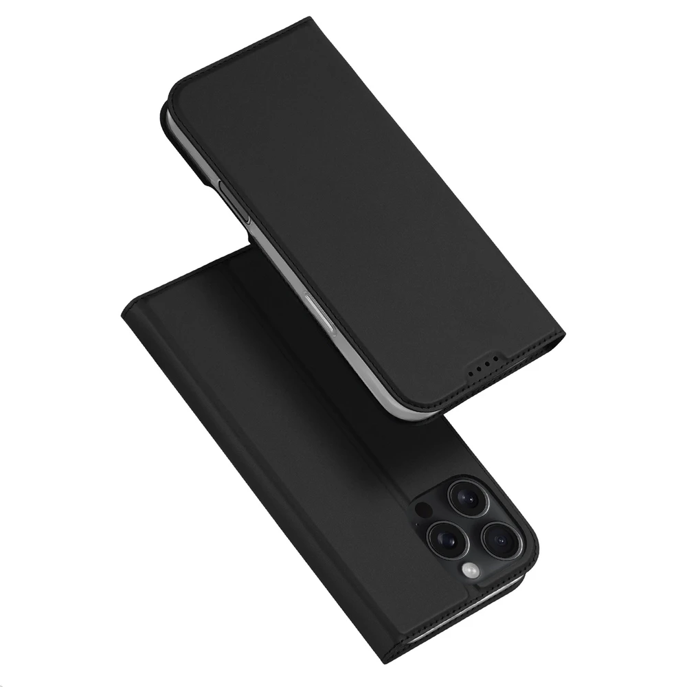 Dux Ducis Skin Pro Apple iPhone 16 Pro Max dėklas telefonui juodos spalvos