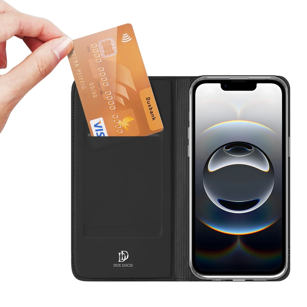Dėklas Dux Ducis Skin Pro Apple iPhone 16e/17e juodas