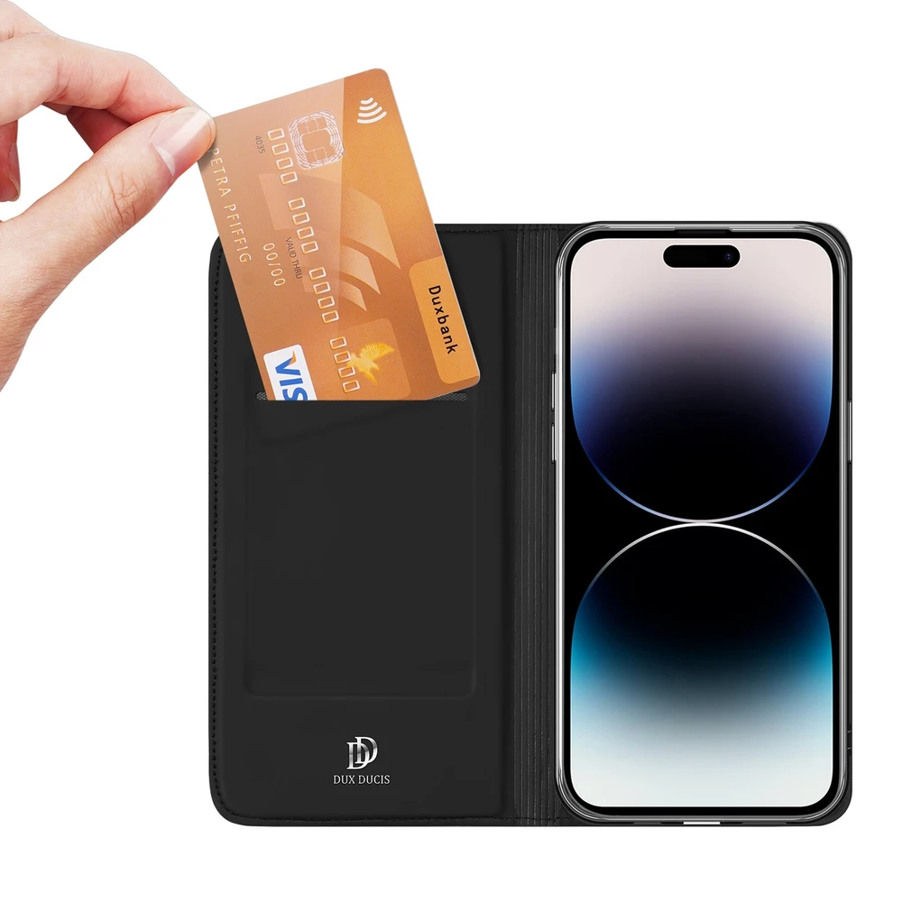 Dėklas Dux Ducis Skin Pro Apple iPhone 15 Pro juodas
