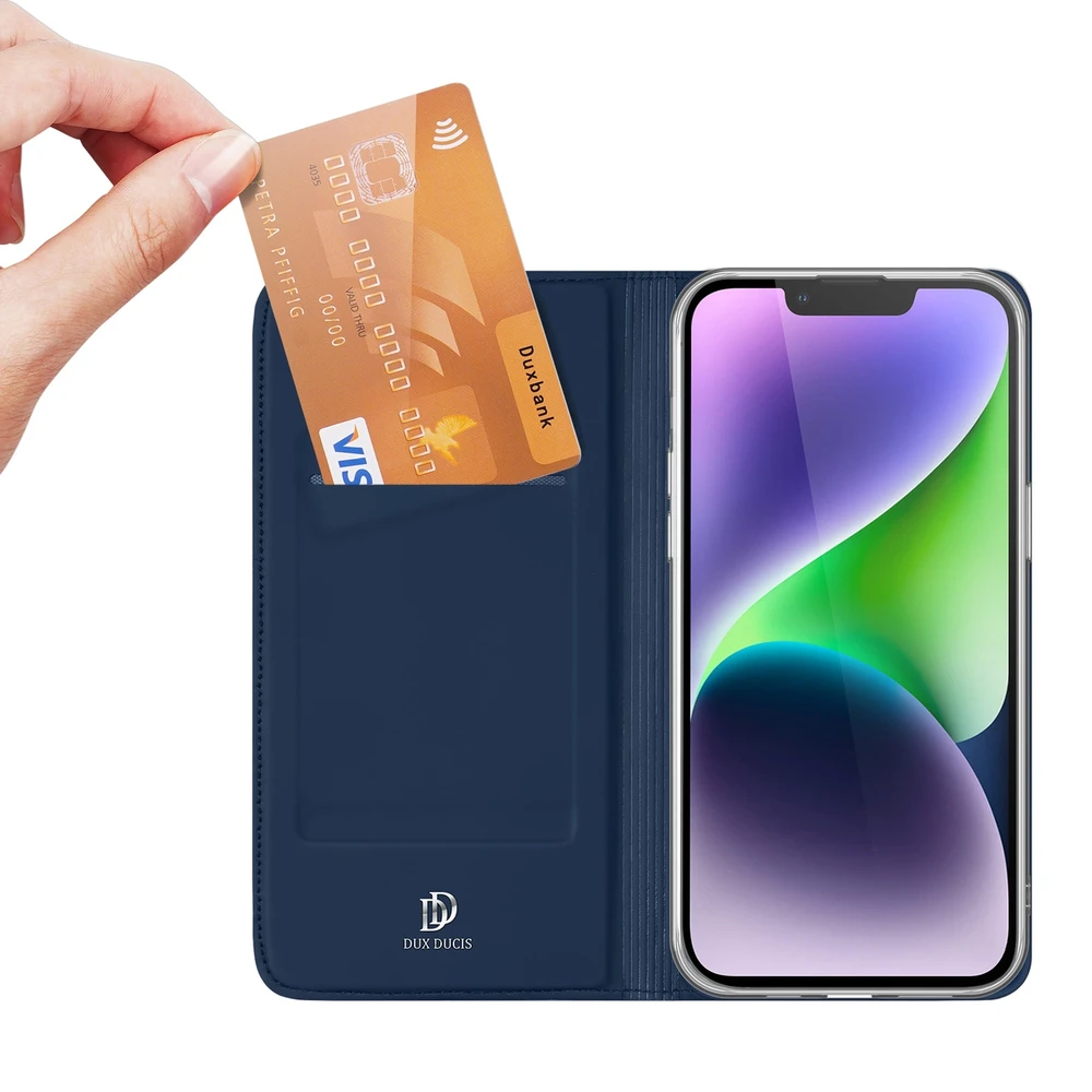 Dėklas Dux Ducis Skin Pro Apple iPhone 15 Plus tamsiai mėlynas