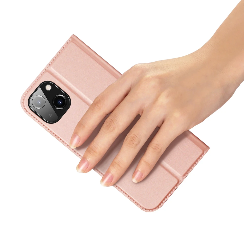 Dėklas Dux Ducis Skin Pro Apple iPhone 15 Plus rožinio aukso