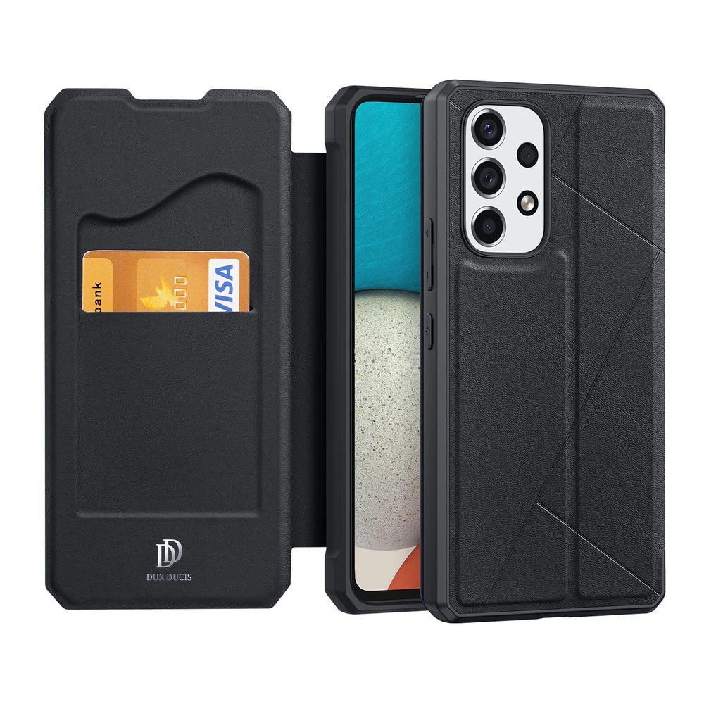 Dux Ducis Skin X Holster Samsung Galaxy A73 dėklas telefonui juodos spalvos
