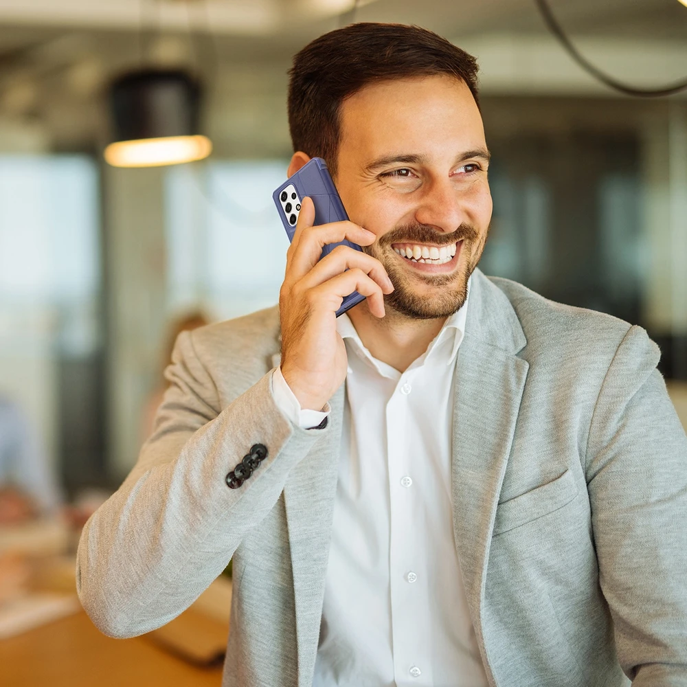 Dux Ducis Skin X Holster Samsung Galaxy A73 dėklas telefonui mėlynos spalvos