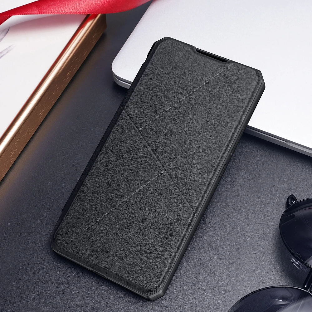 Dux Ducis Skin X Holster Samsung Galaxy A73 dėklas telefonui juodos spalvos