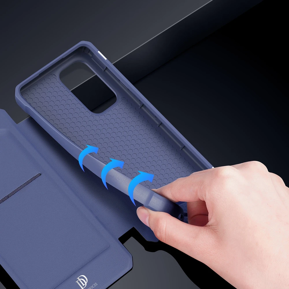 Dux Ducis Skin X Holster Samsung Galaxy A73 dėklas telefonui mėlynos spalvos
