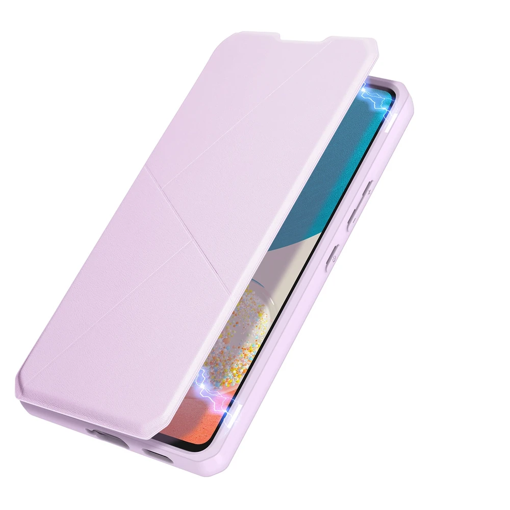Dux Ducis Skin X Holster Samsung Galaxy A73 dėklas telefonui rožinės spalvos