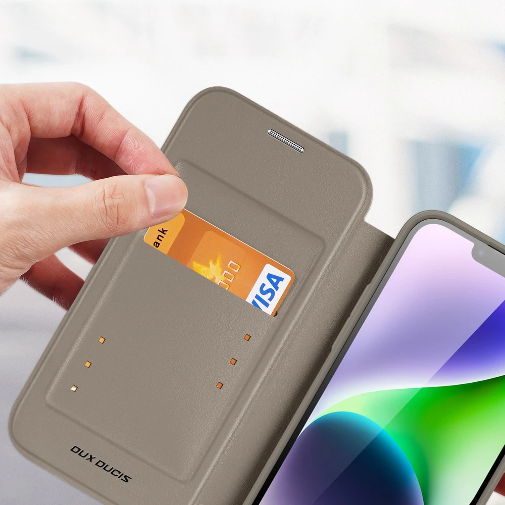 Dėklas Dux Ducis Skin X Pro Apple iPhone 14 Plus rudas