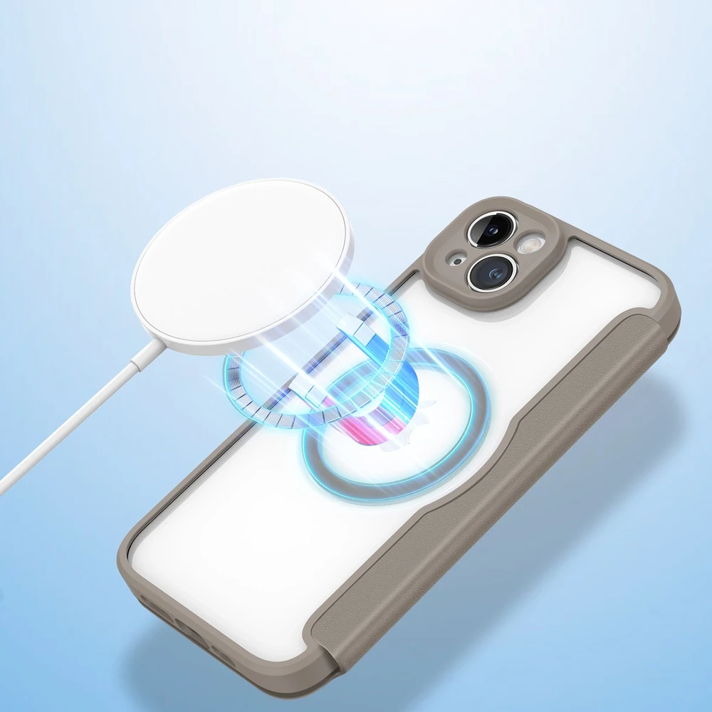 Dėklas Dux Ducis Skin X Pro Apple iPhone 14 Plus rudas