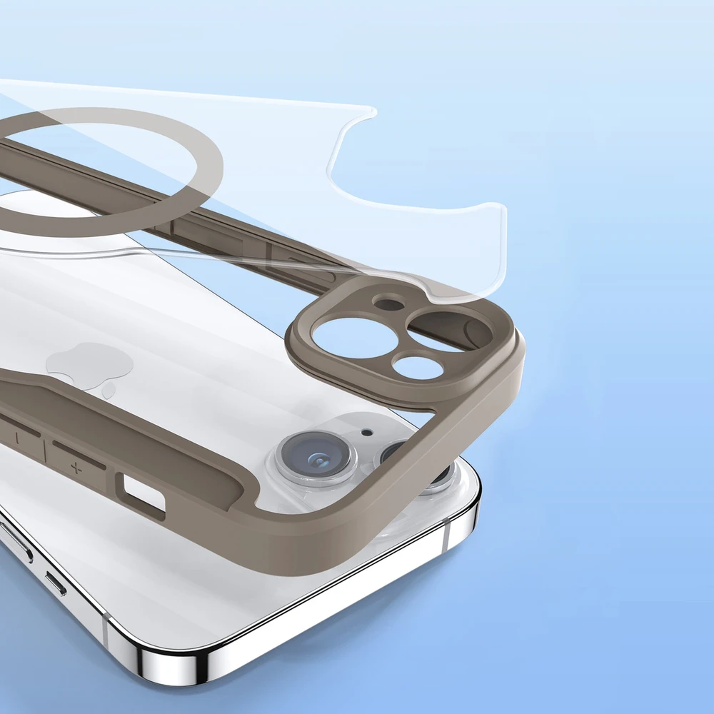 Dėklas Dux Ducis Skin X Pro Apple iPhone 14 Plus rudas