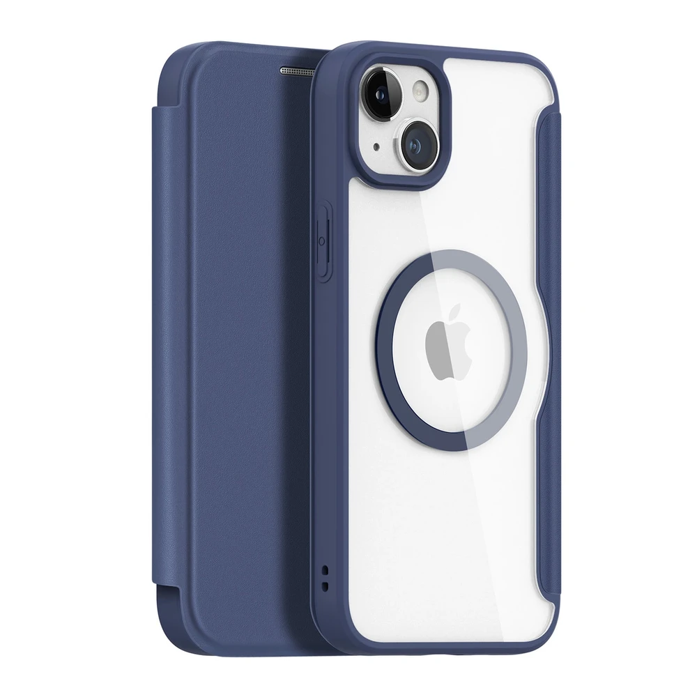 Dėklas Dux Ducis Skin X Pro Apple iPhone 15 Plus mėlynas