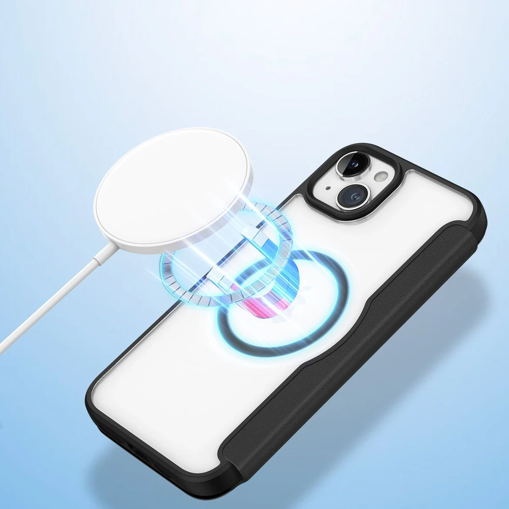 Dėklas Dux Ducis Skin X Pro Apple iPhone 15 Plus juodas