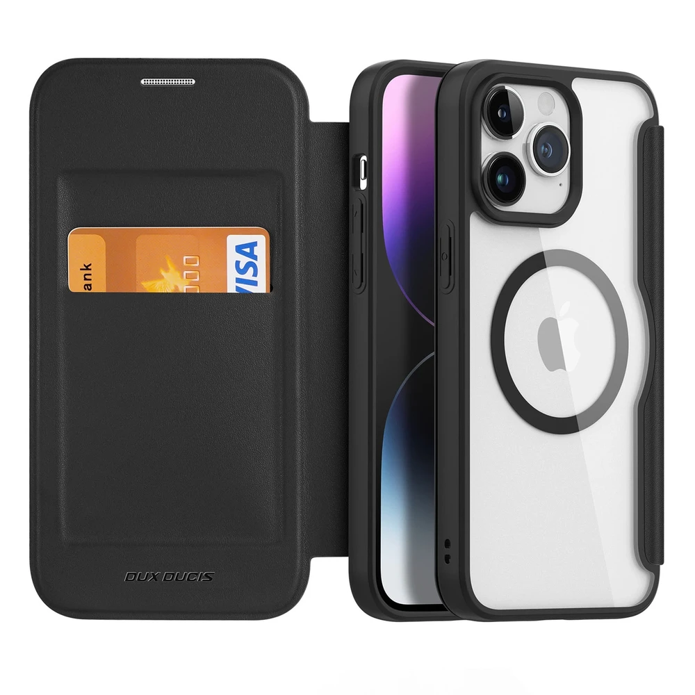 Dėklas Dux Ducis Skin X Pro Apple iPhone 15 Pro Max juodas