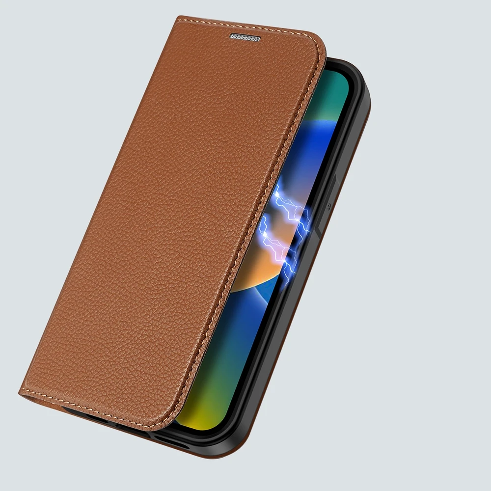 Dux Ducis Skin X2 dėklas skirtas Apple iPhone 14 Plus, rudas