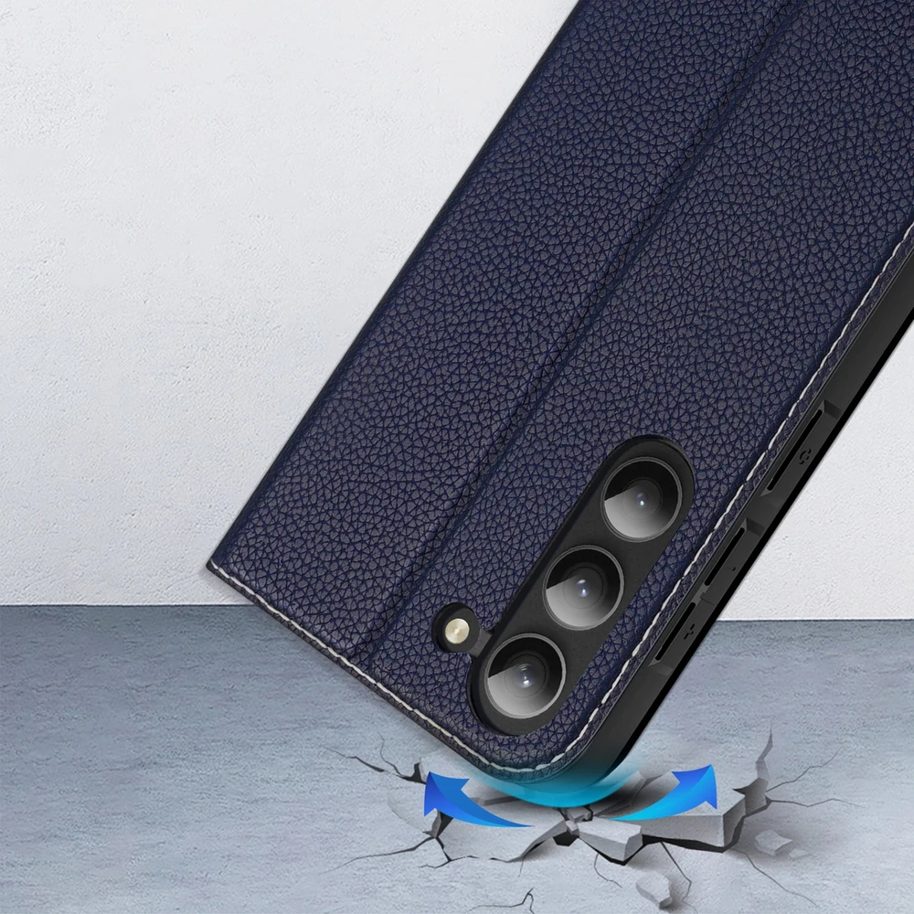 Dux Ducis Skin X2 dėklas skirtas Samsung Galaxy S23+, mėlynas
