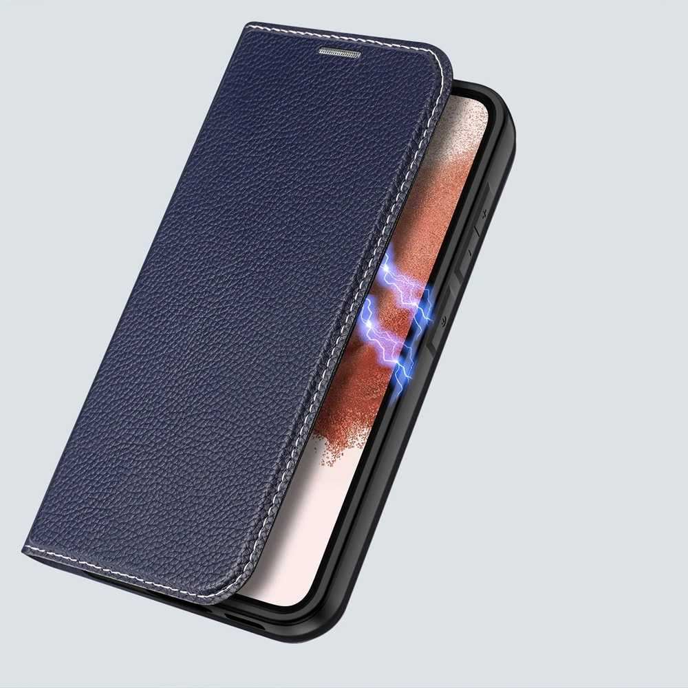 Dux Ducis Skin X2 dėklas skirtas Samsung Galaxy S23+, mėlynas