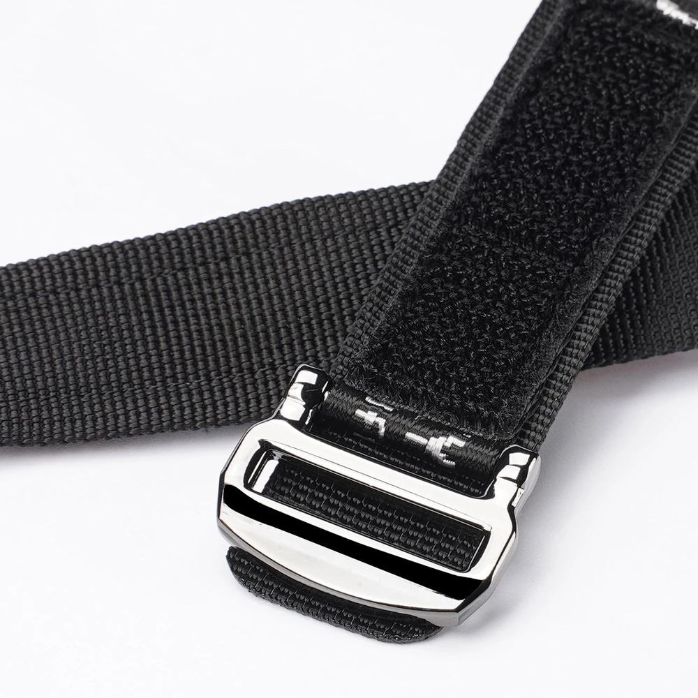 Dux Ducis apyrankė (Outdoor Version) Apple Watch Ultra apyrankė, SE, 9, 8, 7, 6, 5, 4, 3, 2, 1 (49, 45, 44, 42 mm) Nylon juodos ir raudonos spalvos