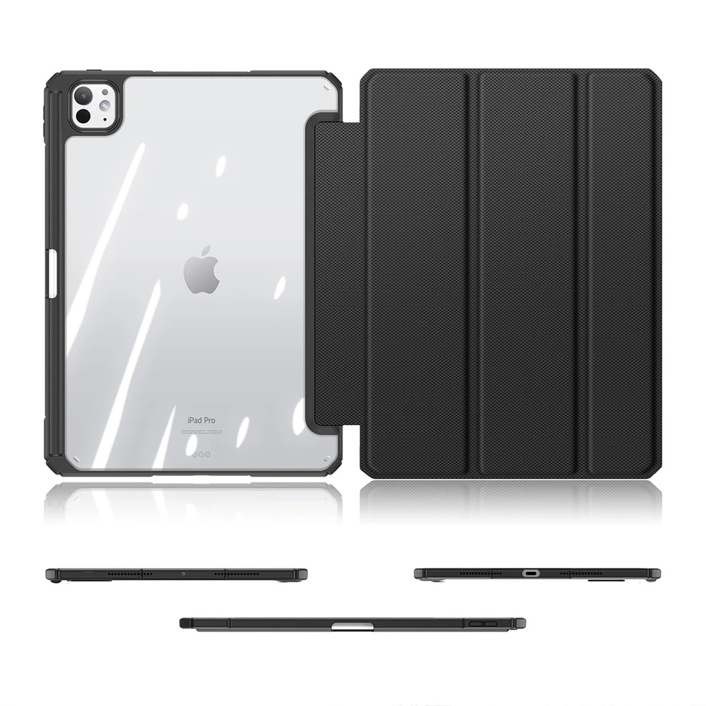 Dėklas Dux Ducis Toby Apple iPad Pro 11 2024/2025 juodas