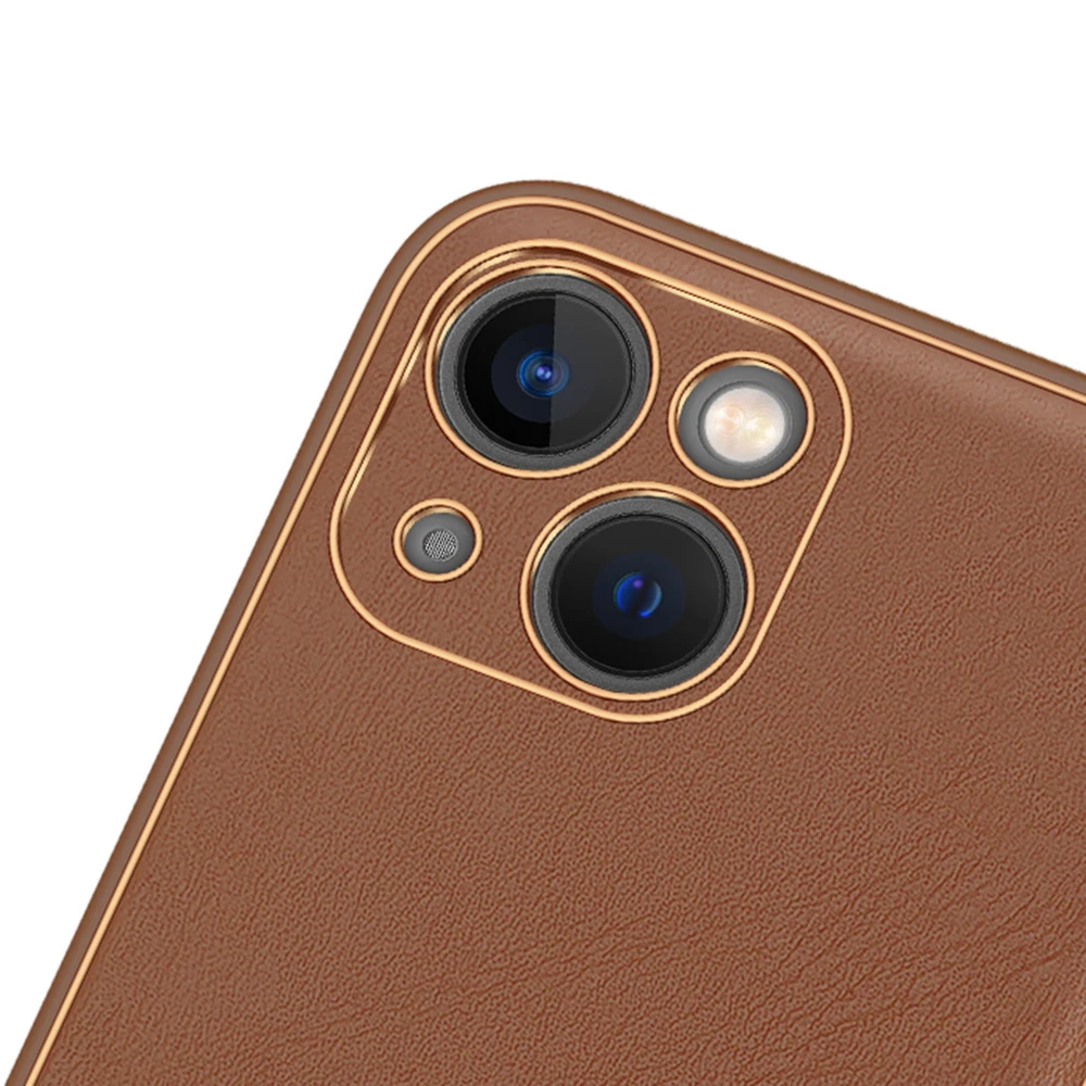 Dux Ducis Yolo dėklas skirtas Apple iPhone 14 Plus, rudas