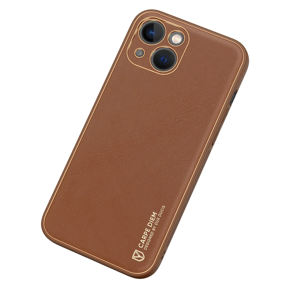 Dux Ducis Yolo dėklas skirtas Apple iPhone 14 Plus, rudas
