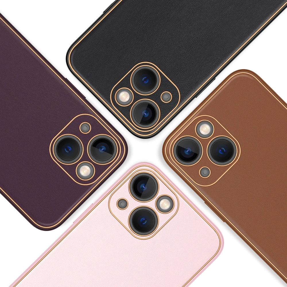 Dux Ducis Yolo dėklas skirtas Apple iPhone 14 Plus, rudas