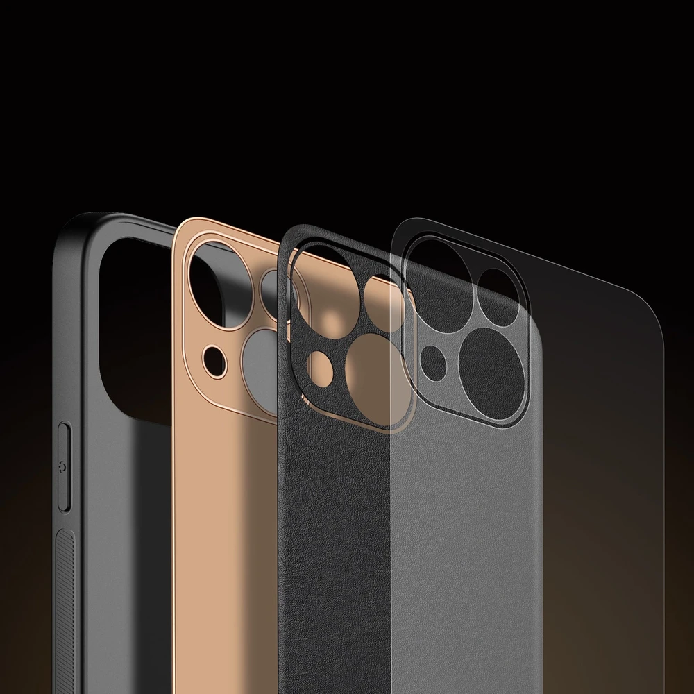 Dux Ducis Yolo dėklas skirtas Apple iPhone 14 Plus, juodas