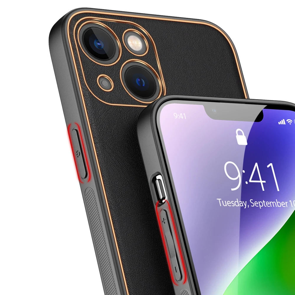 Dux Ducis Yolo dėklas skirtas Apple iPhone 14 Plus, juodas