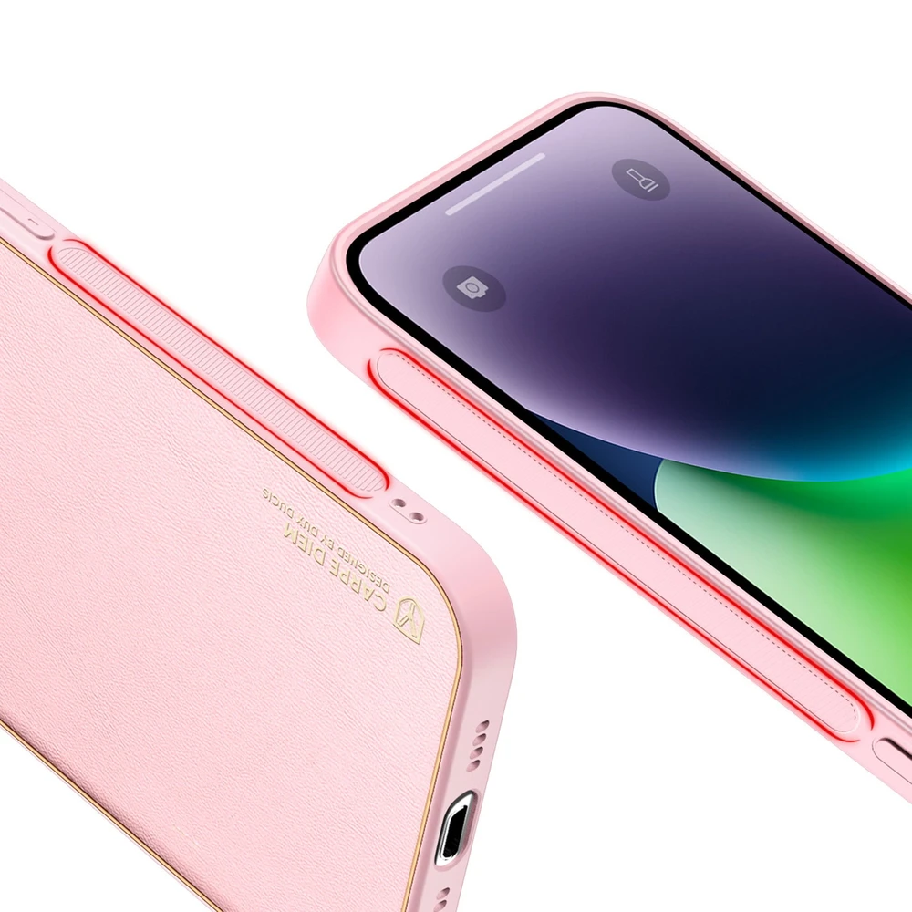 Dux Ducis Yolo Apple Apple iPhone 14 Plus dėklas telefonui rožinės spalvos