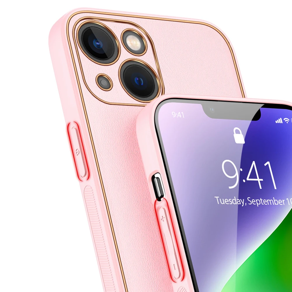 Dux Ducis Yolo Apple Apple iPhone 14 Plus dėklas telefonui rožinės spalvos