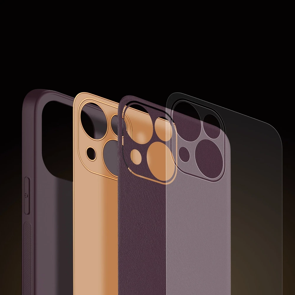 Dux Ducis Yolo dėklas skirtas Apple iPhone 14 Plus, violetinis