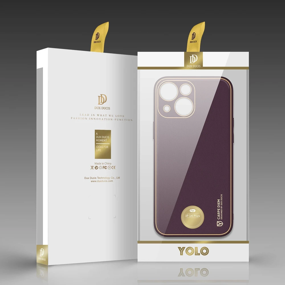 Dux Ducis Yolo dėklas skirtas Apple iPhone 14 Plus, violetinis