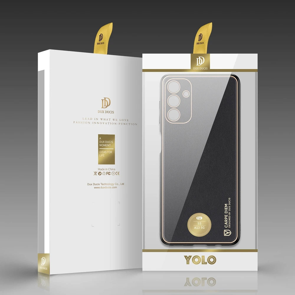 Dux Ducis Yolo dėklas skirtas Samsung Galaxy A13 5G, juodas