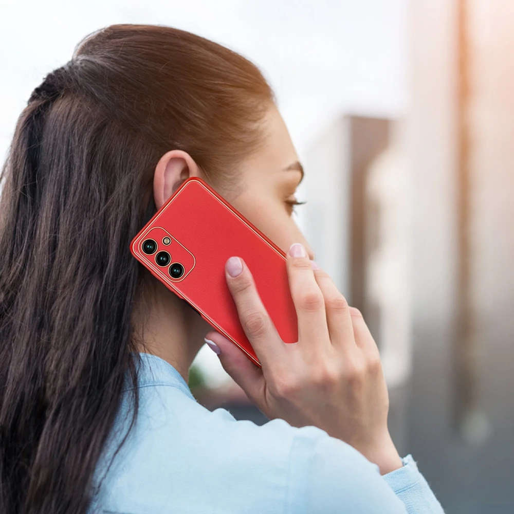Dux Ducis Yolo dėklas skirtas Samsung Galaxy A13 5G, raudonas