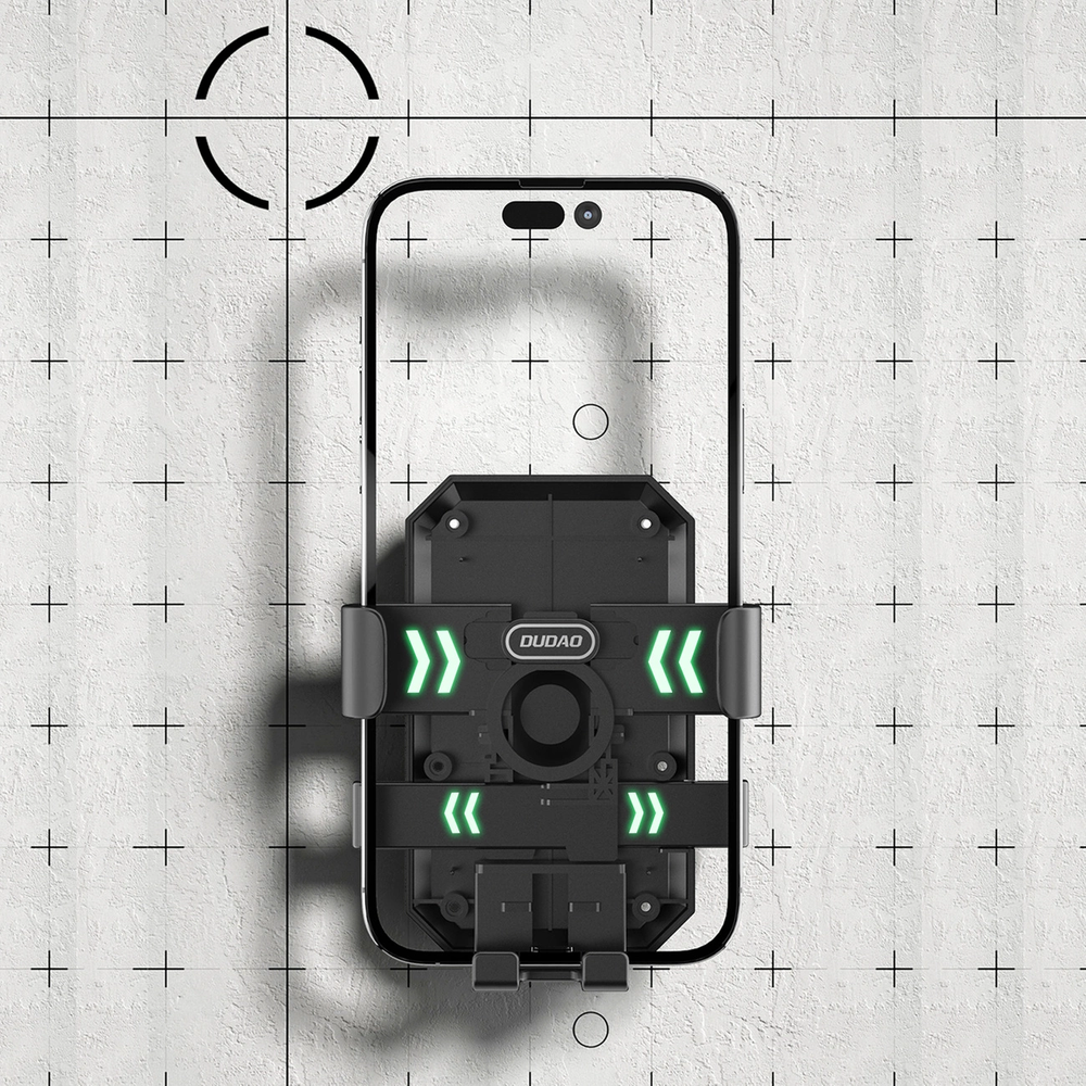 Bicycle / motorcycle phone holder Dudao F7C – juodas