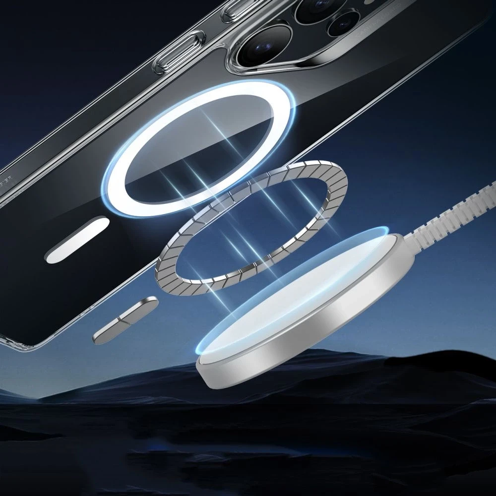 Dėklas ESR Classic Hybrid HaloLock Magsafe do Galaxy S25 Ultra permatomos