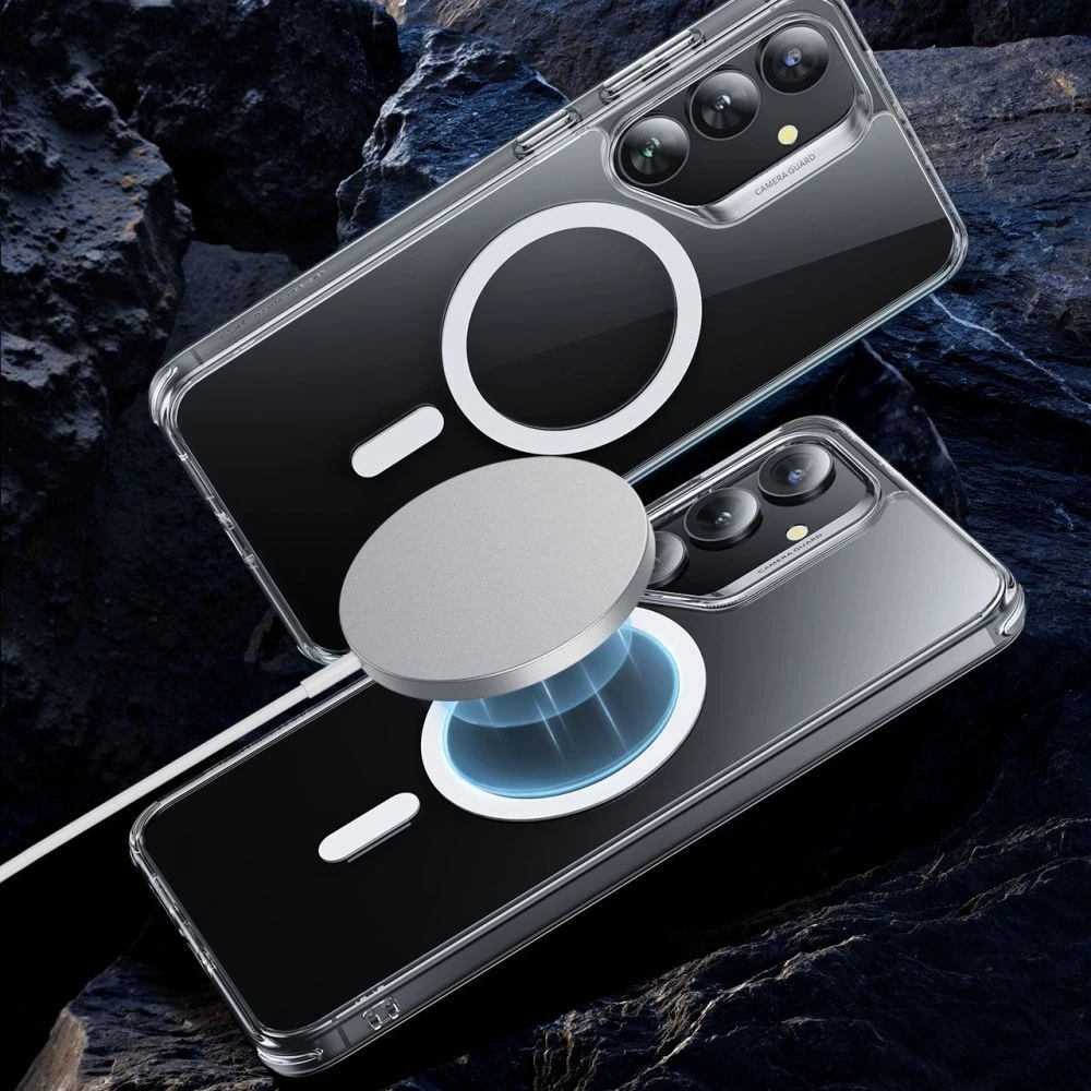 ESR Classic Hybrid Halolock MagSafe Samsung Galaxy S25 Plus – dėklas telefonui skaidrus