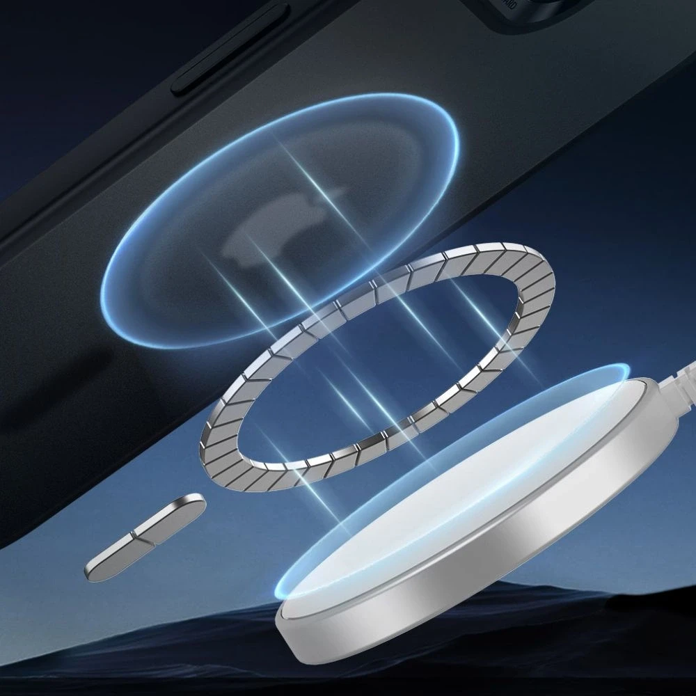 ESR Classic Hybrid Halolock MagSafe dėklas, skirtas iPhone 16e / 17e - juodas