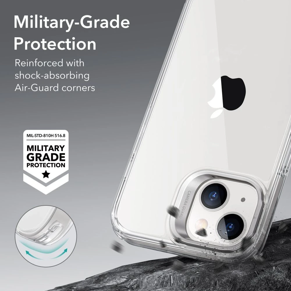 Dėklas ESR Classic Kickstand, skirtas iPhone 14 Plus (skaidrus)