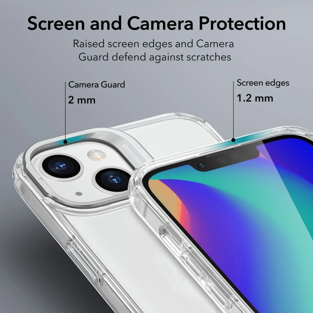 Dėklas ESR Classic Kickstand, skirtas iPhone 14 Plus (skaidrus)