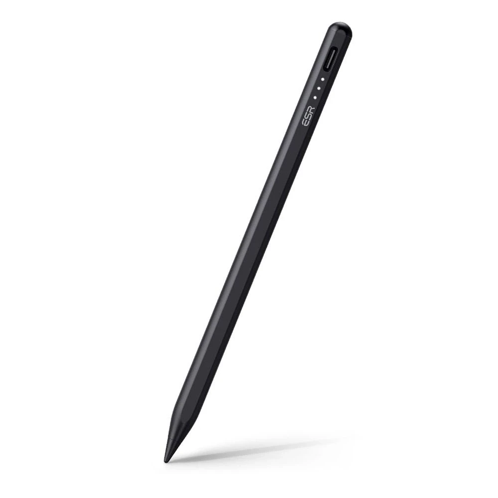 Aktyvus rašiklis ESR skaitmeninis pieštukas, skirtas iPad / Pro / Air / Mini (juodas)
