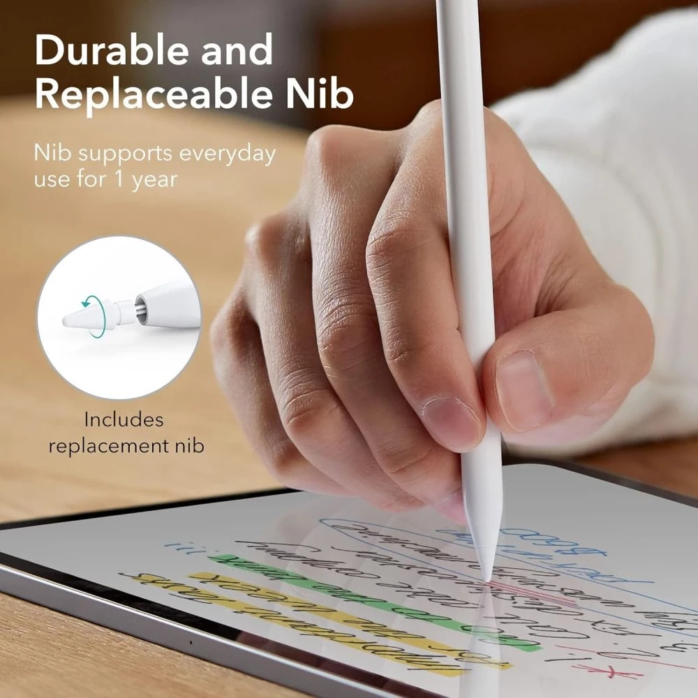 ESR DIGITAL + MAGNETIC STYLUS PEN IPAD Baltas