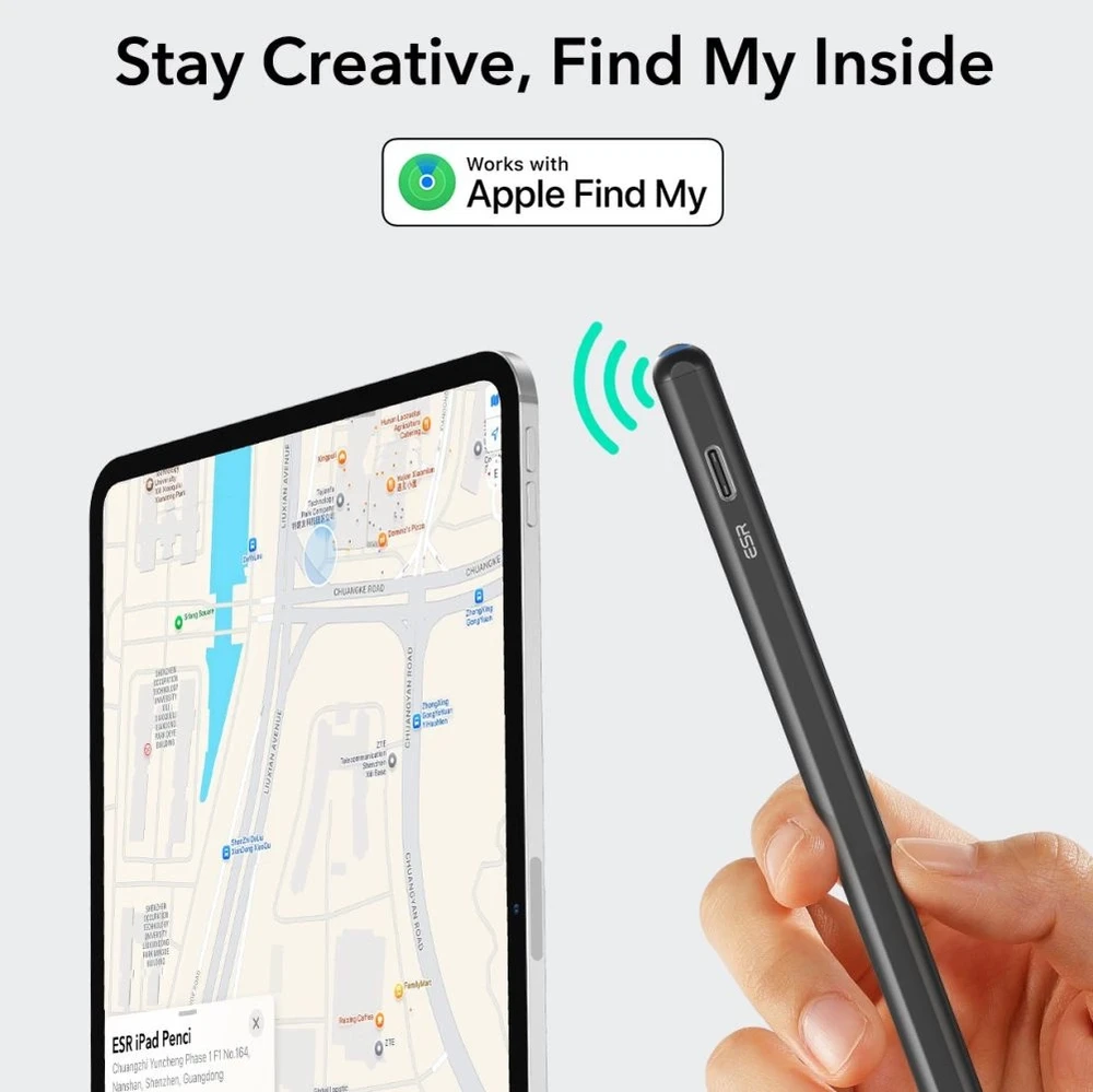 ESR Geo Digital Stylus - Juodas